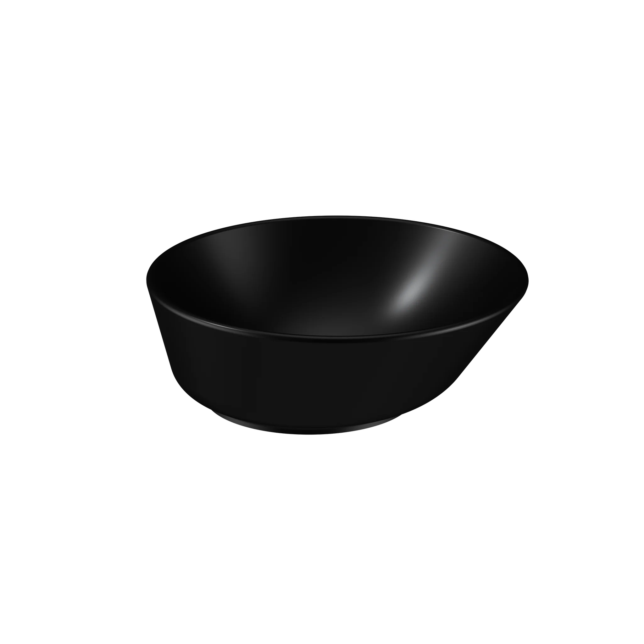 VitrA Geo Aufsatzschale rund 380 mm Schwarz Matt