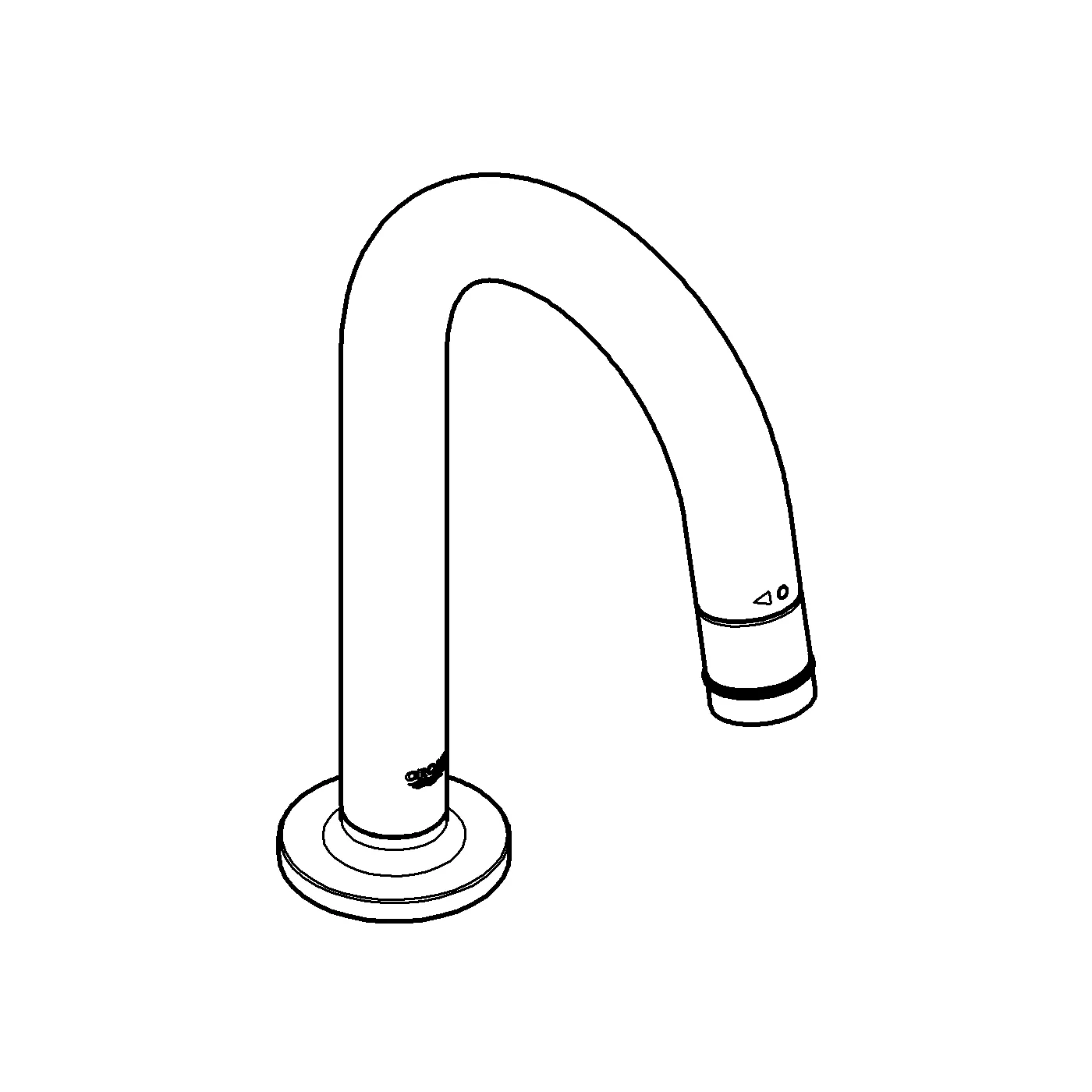 Waschtisch-Standventil Universal 20201, C-Auslauf, chrom Waschtisch-Standventil Universal 20201, C-Auslauf, chrom