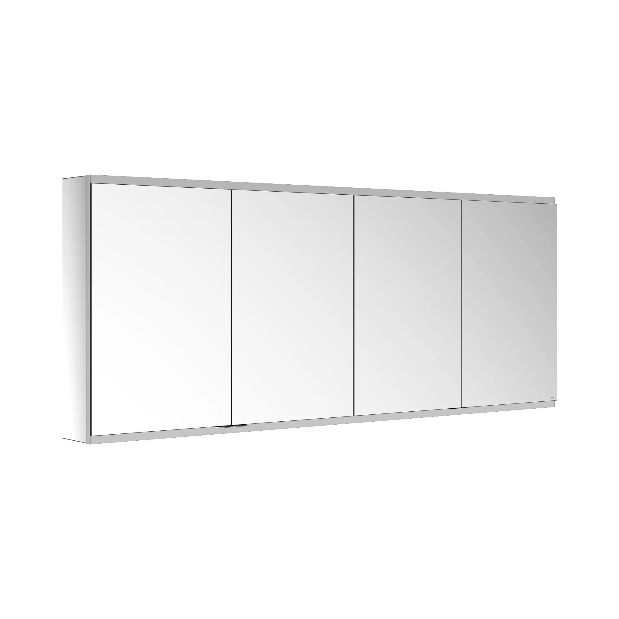 KEUCO Royal Modular 2.0 Spiegelschrank unbeleuchtet Wandvorbau silber-eloxiert