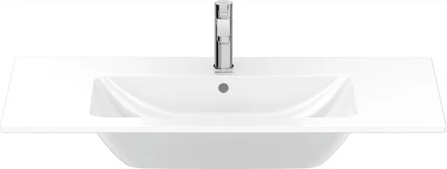 Wandwaschtisch „ME by Starck“, mit Überlauf, Hahnlochposition mittig in Weiß Hochglanz Wandwaschtisch „ME by Starck“, mit Überlauf, Hahnlochposition mittig in Weiß Hochglanz