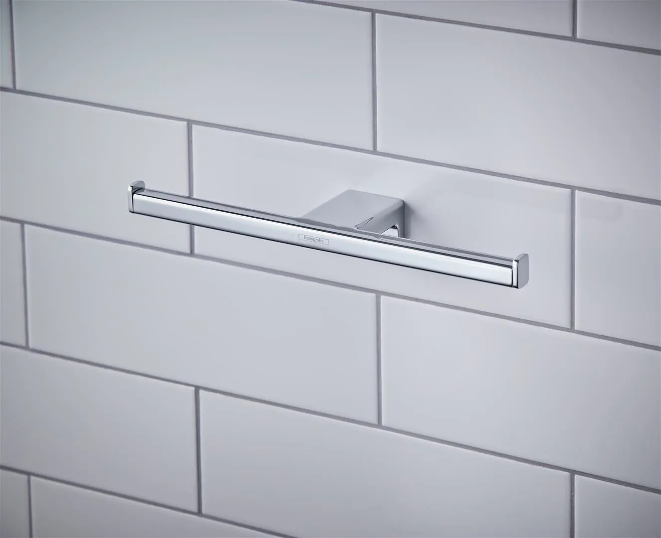 Doppel-Papierrollenhalter AddStoris chrom ohne Deckel Doppel-Papierrollenhalter AddStoris chrom ohne Deckel