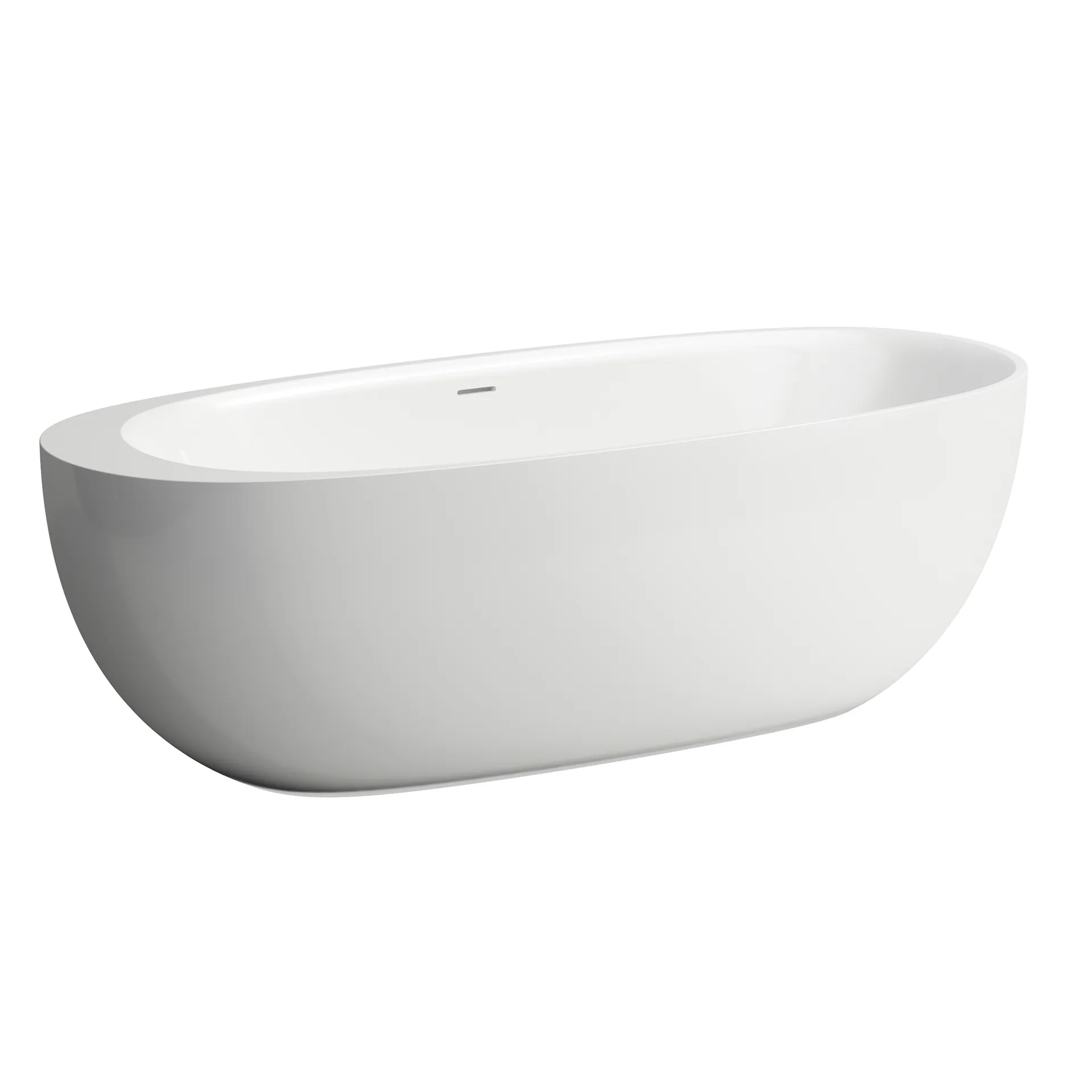 Laufen Badewanne „Ilbagnoalessi“ freistehend oval 1850 × 800 mm in Weiß Laufen Badewanne „Ilbagnoalessi“ freistehend oval 1850 × 800 mm in Weiß