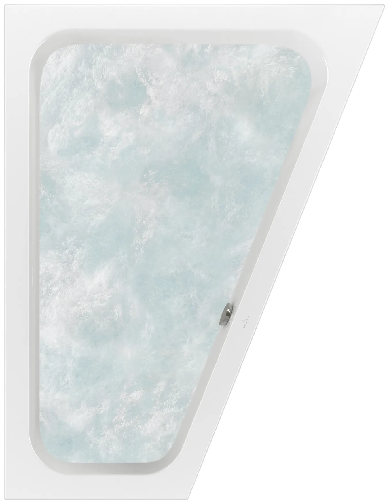 Villeroy & Boch Whirlwanne mit eckiger Innenform und umlaufenden Wannenrand „Loop & Friends“ mit Whirlsystem „Hydropool Comfort“ trapez 175 × 135 cm, rechts in Weiß Alpin Villeroy & Boch Whirlwanne mit eckiger Innenform und umlaufenden Wannenrand „Loop & Friends“ mit Whirlsystem „Hydropool Comfort“ trapez 175 × 135 cm, rechts in Weiß Alpin