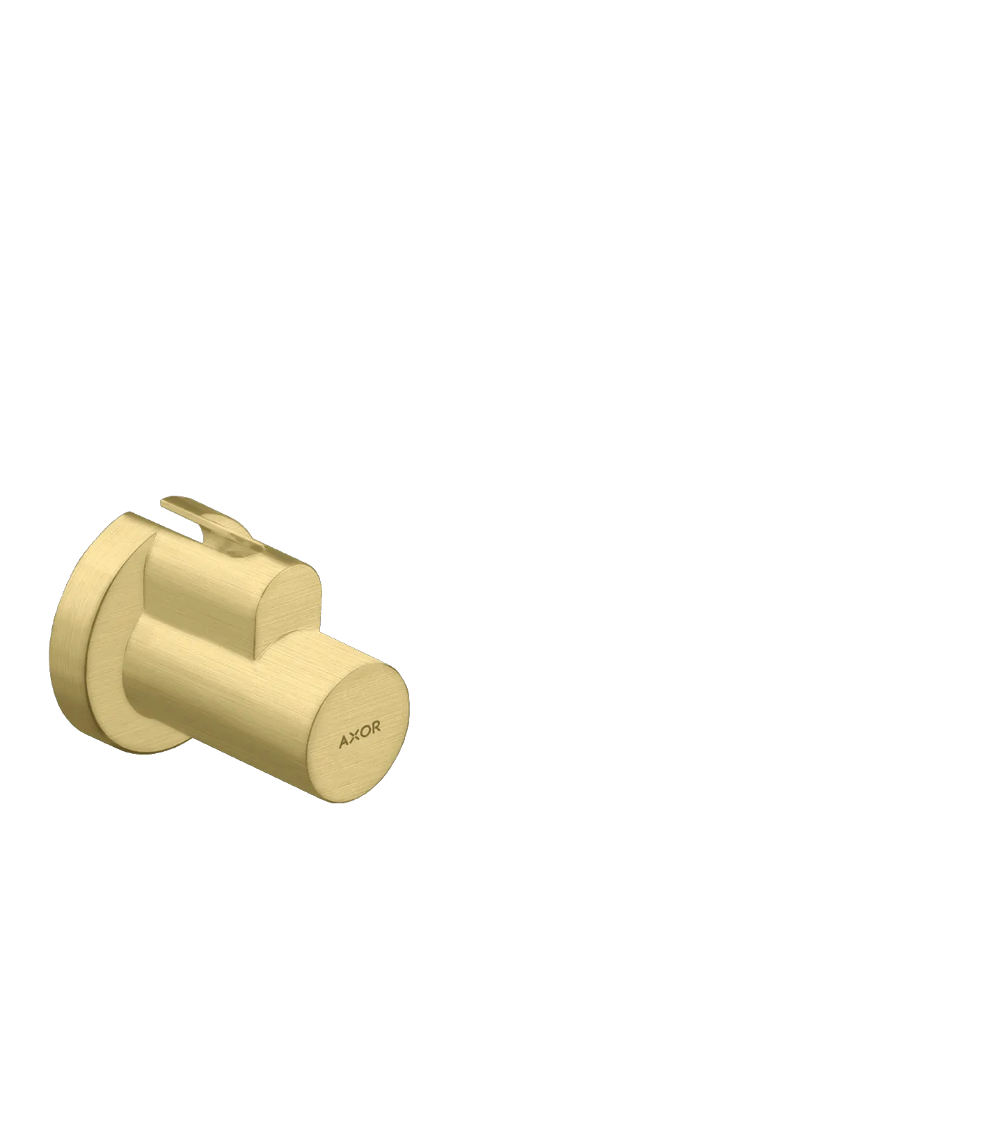 Hansgrohe AXOR Eckventilschuber Flowstar Brushed Brass, 1 Stück