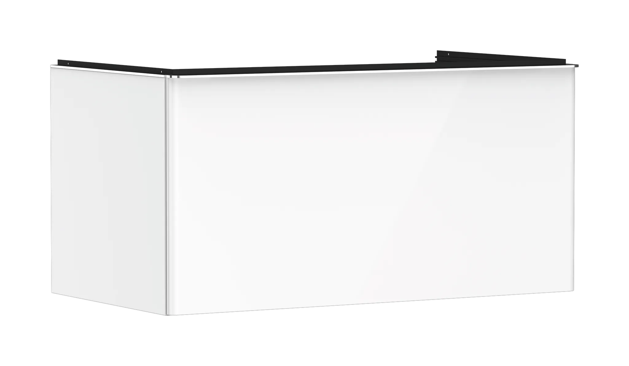 Hansgrohe Xelu Q Waschtischunterschrank Weiß Hochglanz 980⁄550 mit 1 Schubkasten