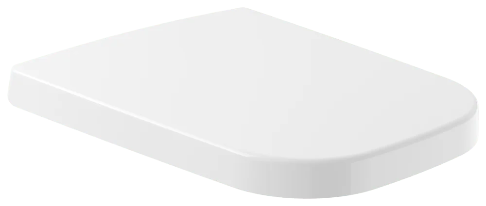 Villeroy & Boch Joyce WC-Sitz 9M52S1, Oval, 370x460x60mm, Weiß Alpin