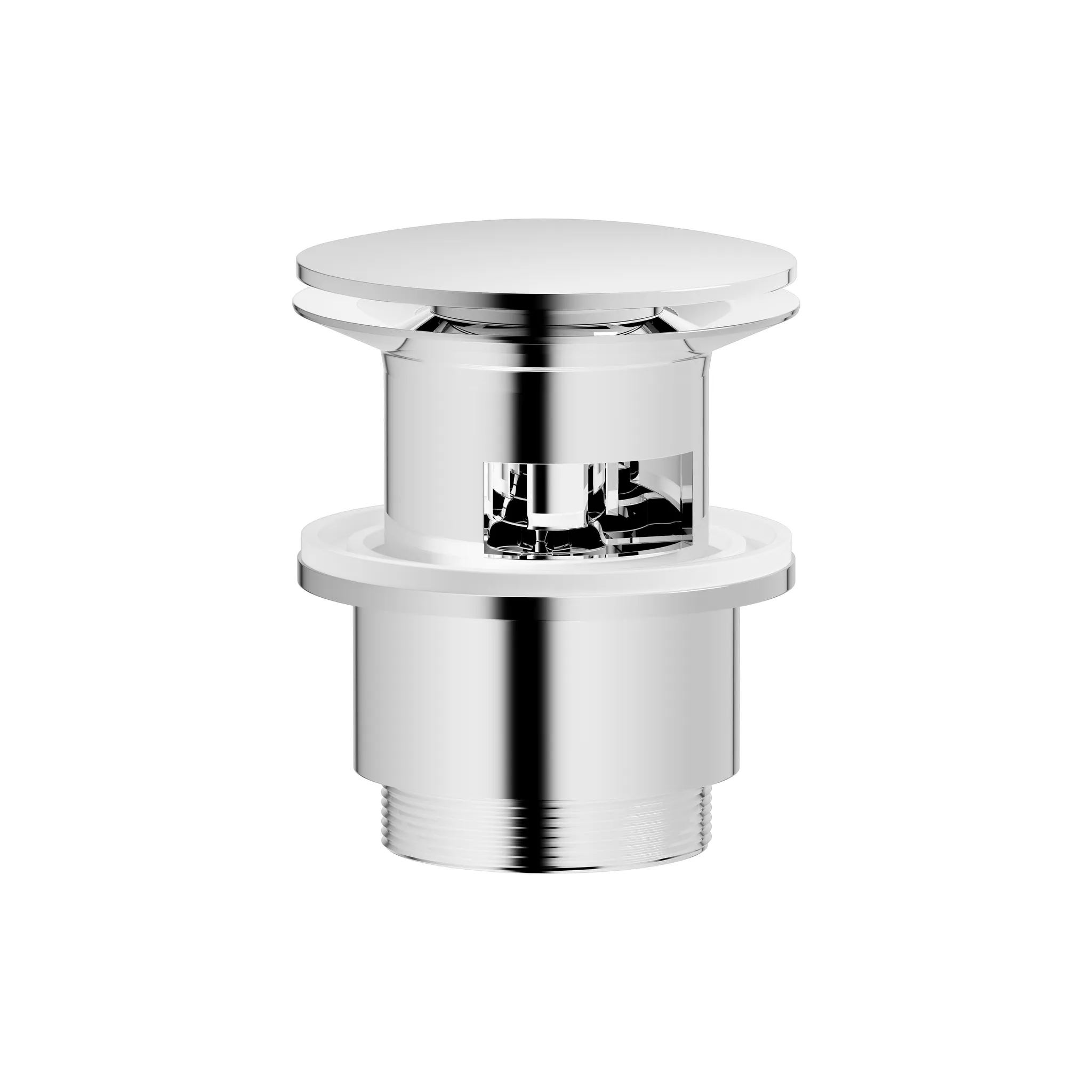 Laufen Ablaufventil Klick-Klack, 63 x 63 mm in Chrom