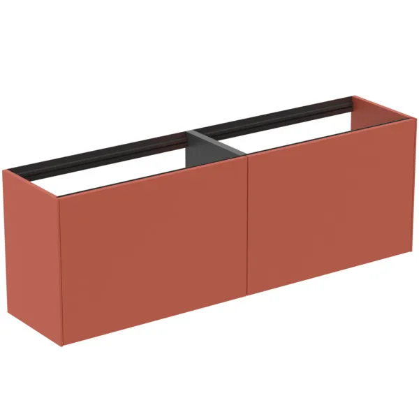 Ideal Standard Waschtischunterschrank „Conca“ 158,5 × 54 × 37,3 cm Sunset matt lackiert Ideal Standard Waschtischunterschrank „Conca“ 158,5 × 54 × 37,3 cm Sunset matt lackiert
