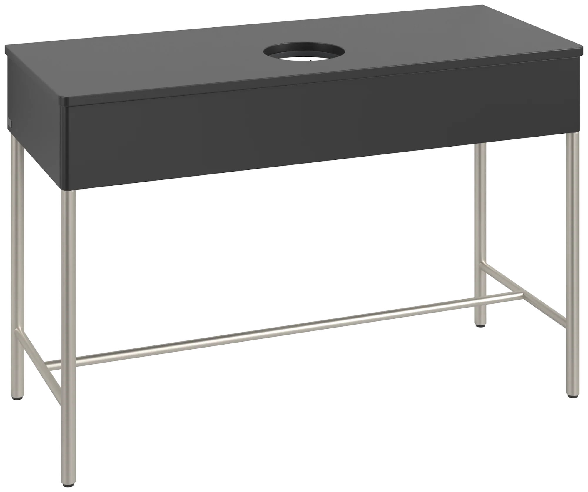 Villeroy & Boch Waschbeckenunterschrank Artis L62010, 1200x782x500 mm, Black Matt Lacquer, mit Beleuchtung und Push-to-Open-Funktion Villeroy & Boch Waschbeckenunterschrank Artis L62010, 1200x782x500 mm, Black Matt Lacquer, mit Beleuchtung und Push-to-Open-Funktion