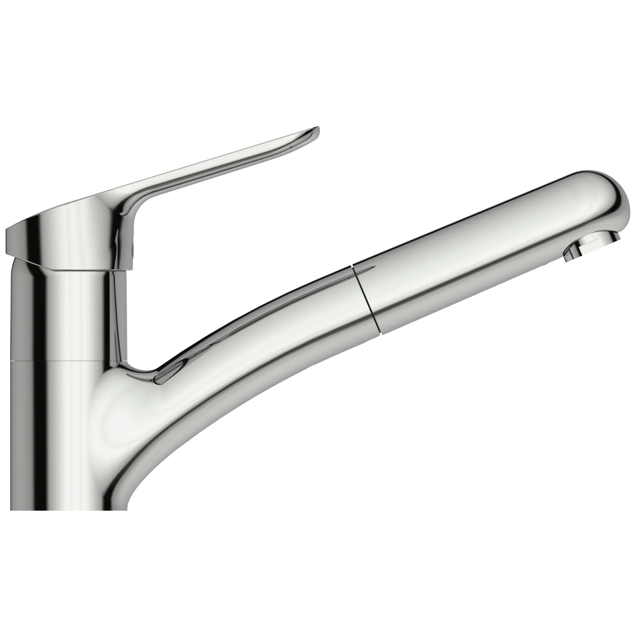 Küchenarmatur Ceraflex, mit herausziehbare Handbrause, Ausladung 210mm, Chrom Küchenarmatur Ceraflex, mit herausziehbare Handbrause, Ausladung 210mm, Chrom