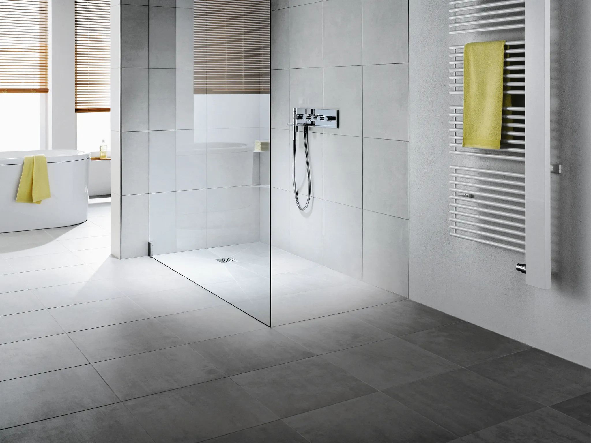 Duschelement Ablauf dezentral „Point“ 150 × 150 cm Duschelement Ablauf dezentral „Point“ 150 × 150 cm