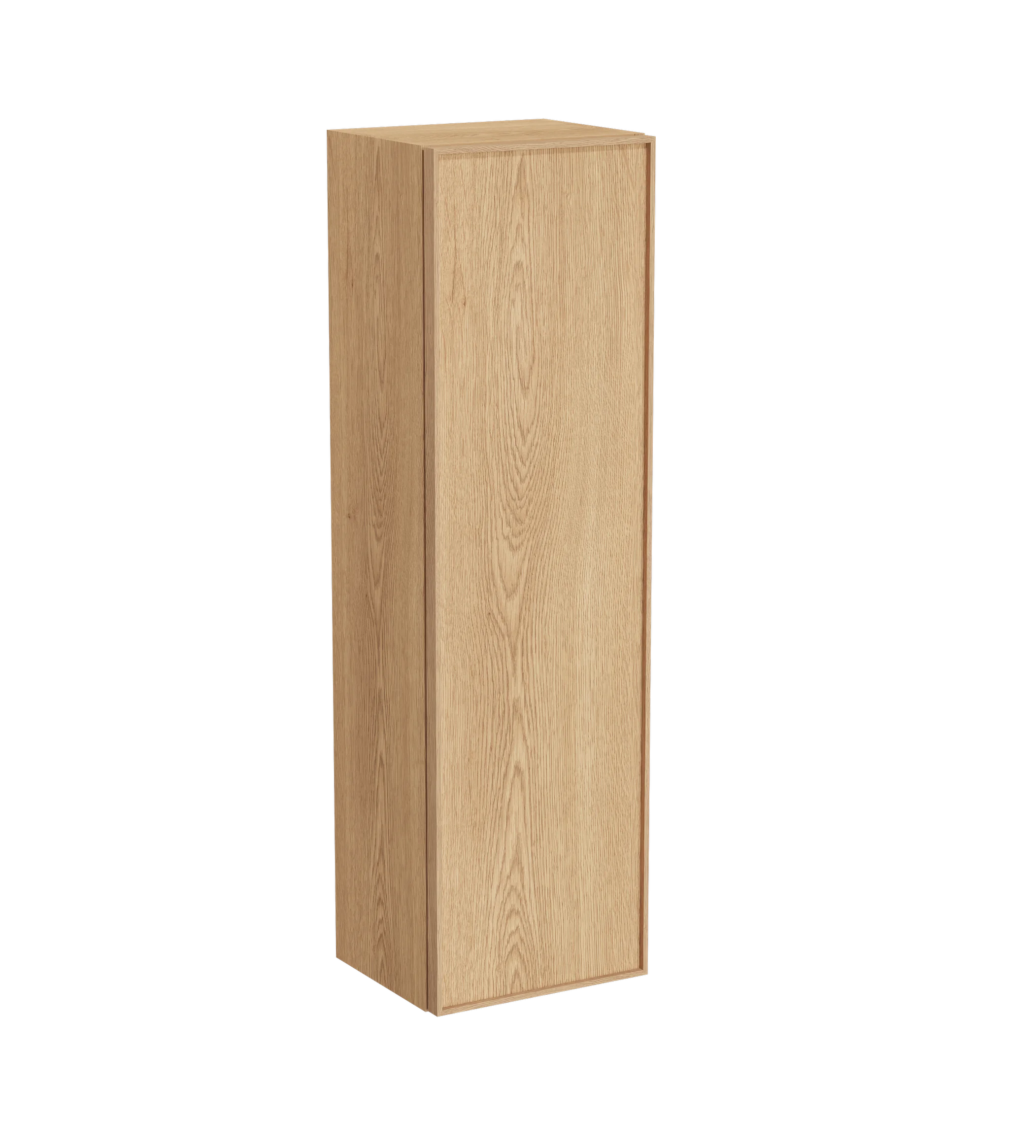 VitrA New Metropole Edge Halbhochschrank, Eiche Hell, 35 x 30 x 120 cm (BxTxH), Wandmontage mit Softclose & Push-Open-Tür, Türanlage links, 3 Glaseinlegeböden VitrA New Metropole Edge Halbhochschrank, Eiche Hell, 35 x 30 x 120 cm (BxTxH), Wandmontage mit Softclose & Push-Open-Tür, Türanlage links, 3 Glaseinlegeböden