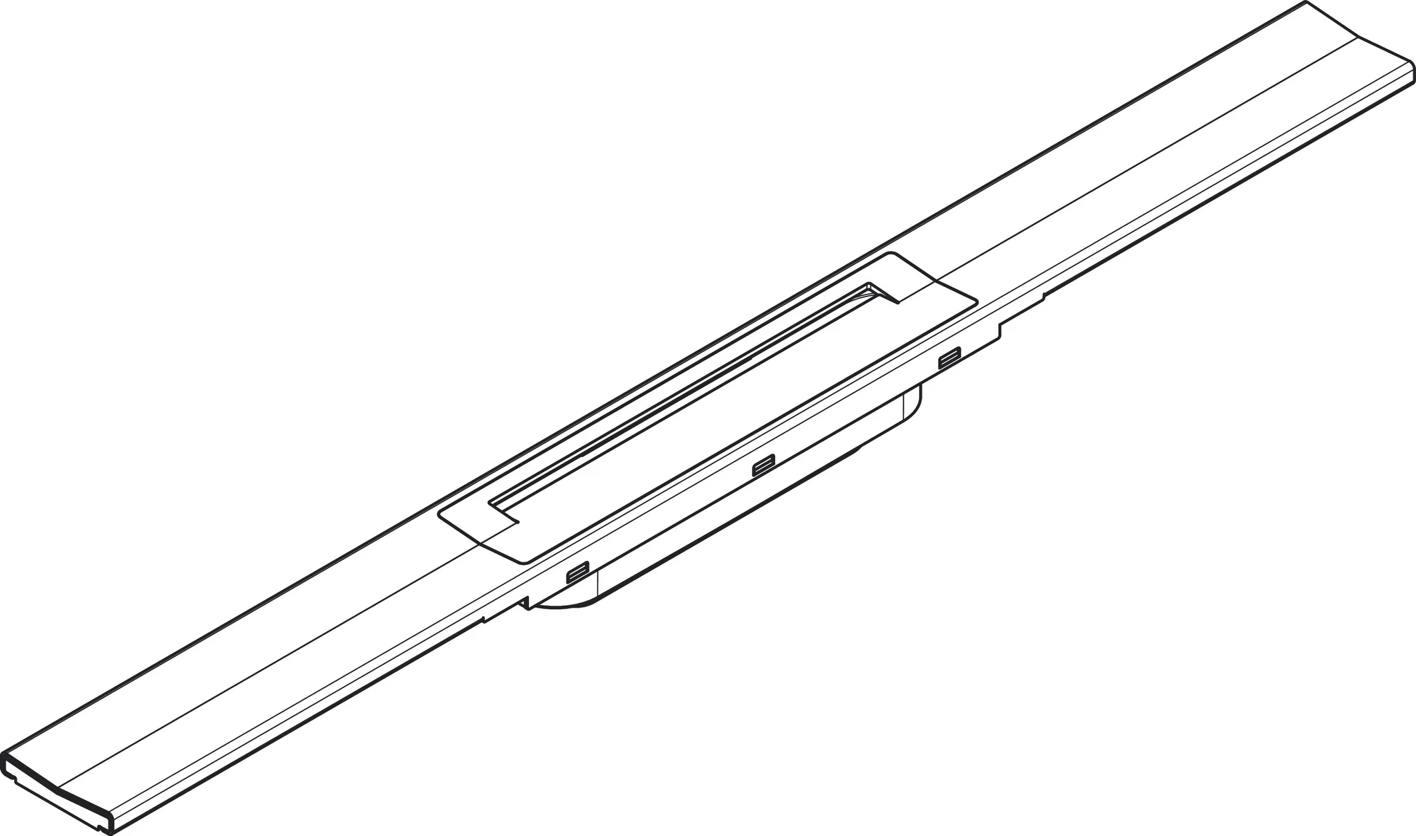 RainDrain Flex Duschrinne 700 mm kürzbar zur freien Montage BST RainDrain Flex Duschrinne 700 mm kürzbar zur freien Montage BST