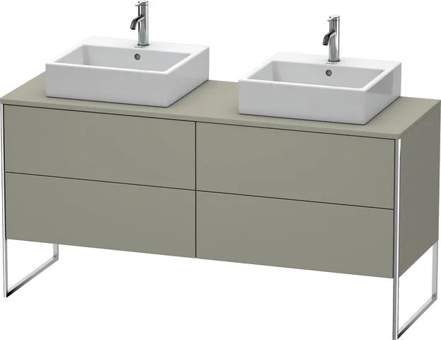 Duravit Waschtischunterschrank bodenstehend „XSquare“ 160 × 77,8 × 54,8 cm