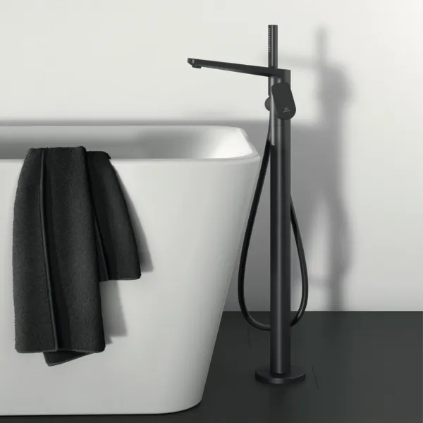 freistehende Wannenarmatur Tonic II, Bausatz 2, mit Stick-HB, Ausladung 220mm, Chrom freistehende Wannenarmatur Tonic II, Bausatz 2, mit Stick-HB, Ausladung 220mm, Chrom