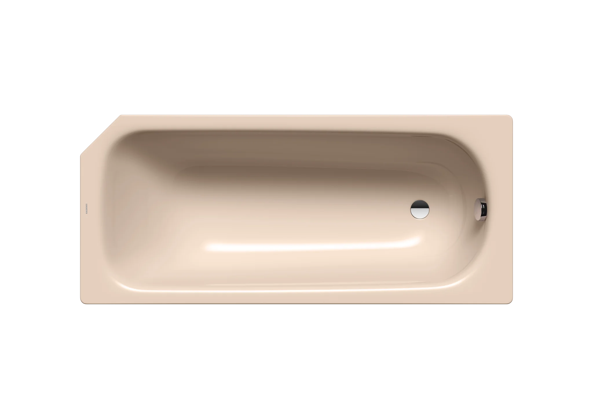 Kaldewei SANIFORM V1-V4 Badewanne, 1600x700 mm, bahamabeige, Perl-Effekt