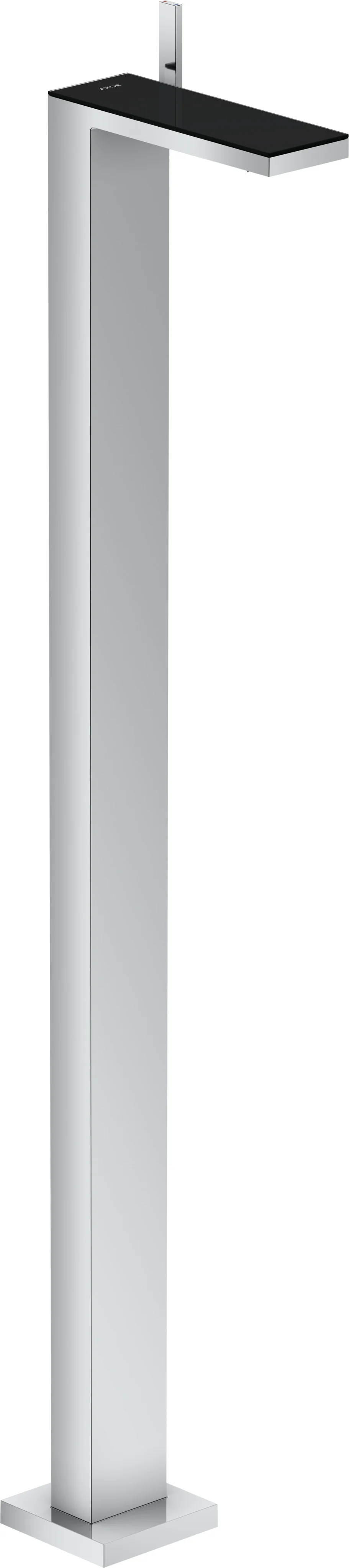 Hansgrohe AXOR MyEdition Einhebel-Waschtischmischer bodenstehend schwarz/chrom, Ausladung 196 mm, Auslaufhöhe 1158 mm