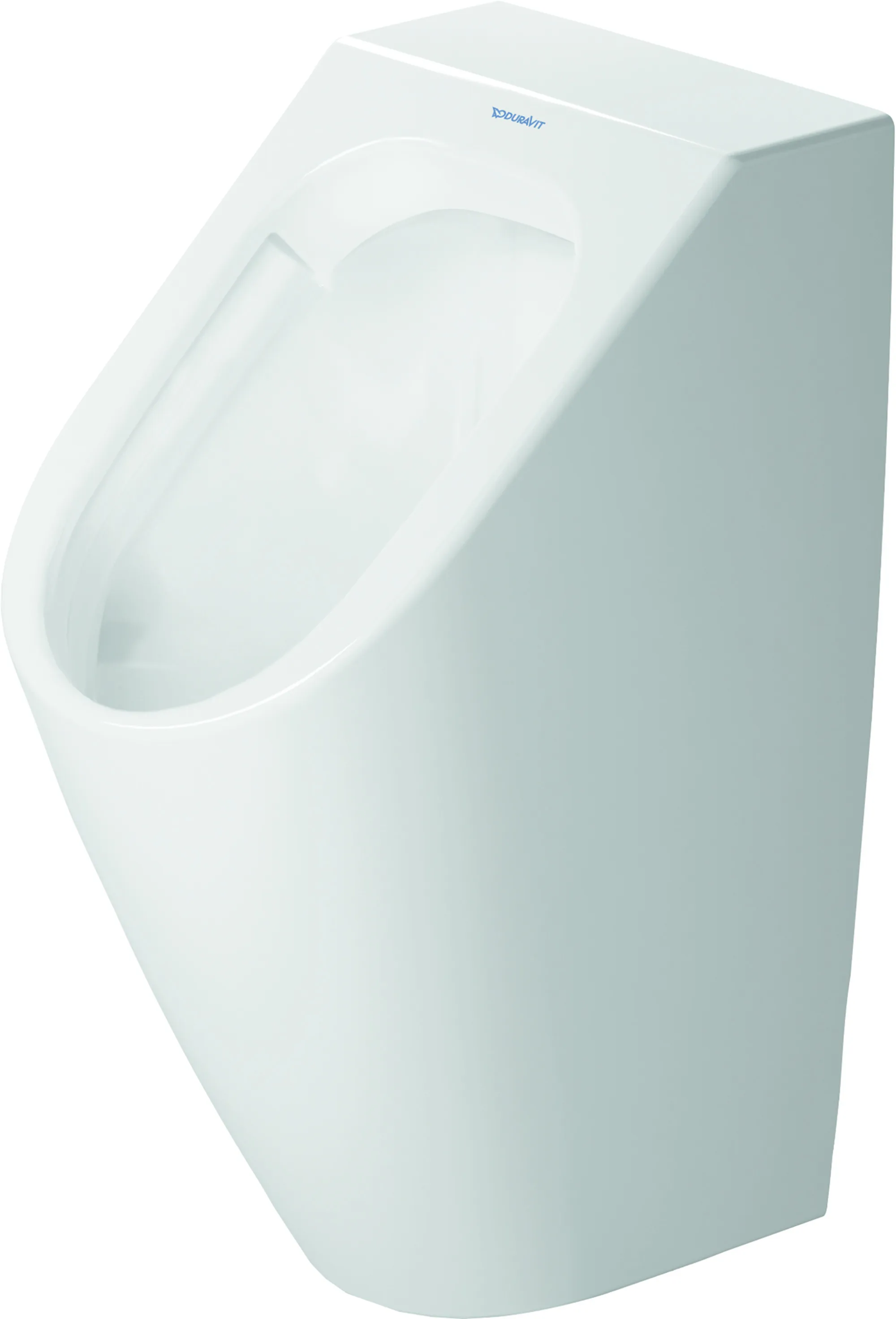 Urinal ME by Starck, Zulauf von hinten rimless, ohne Fliege, weiß HygieneGlaze Urinal ME by Starck, Zulauf von hinten rimless, ohne Fliege, weiß HygieneGlaze