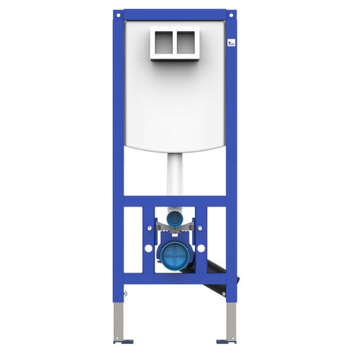 Wand-Tiefspül-WC Wand-WC spülrandlos inkl. WC-Sitz, Schallschutzset, Vorwandelement, Betätigungsplatte „O.novo“ Wand-Tiefspül-WC Wand-WC spülrandlos inkl. WC-Sitz, Schallschutzset, Vorwandelement, Betätigungsplatte „O.novo“