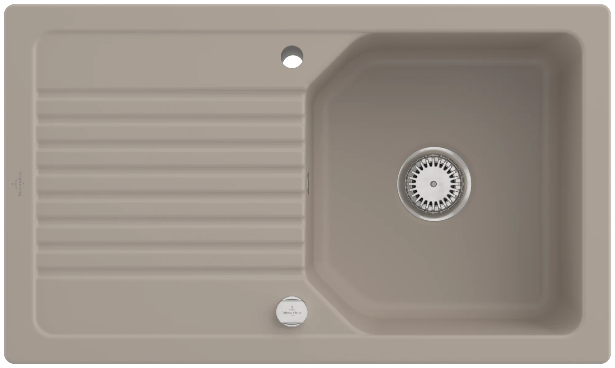 Villeroy & Boch Linara 50 Einbauspüle, TitanCeram, Almond CeramicPlus