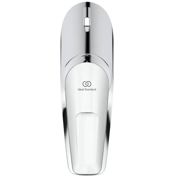 Waschtischarmatur Ceramix Blue, mit Ablaufgarnitur, Ausladung 135mm, Chrom Waschtischarmatur Ceramix Blue, mit Ablaufgarnitur, Ausladung 135mm, Chrom