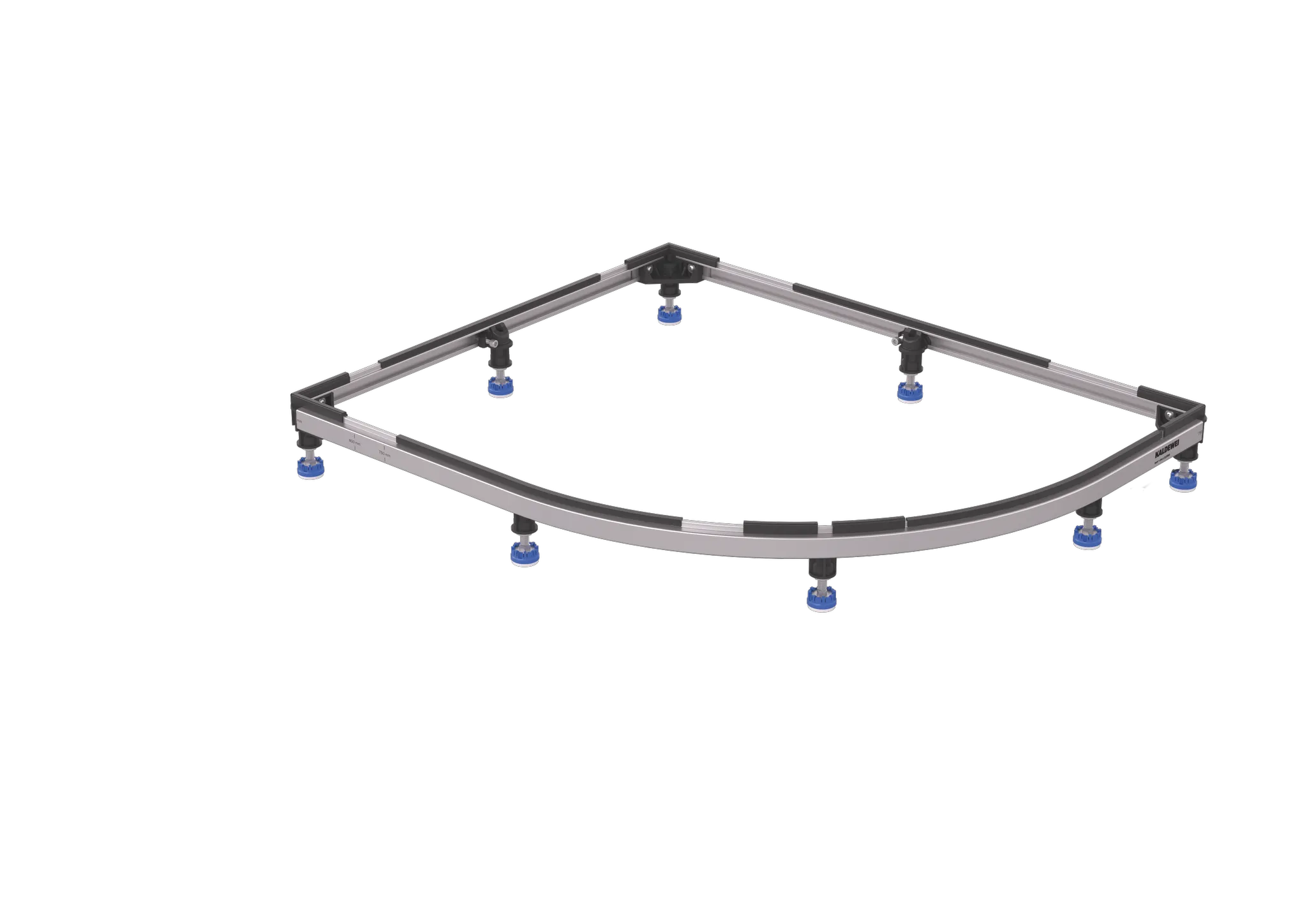 Kaldewei Montagerahmen FR 5300 FLEX für Duschwanne „Zirkon“ 95,9 × 95,9 cm
