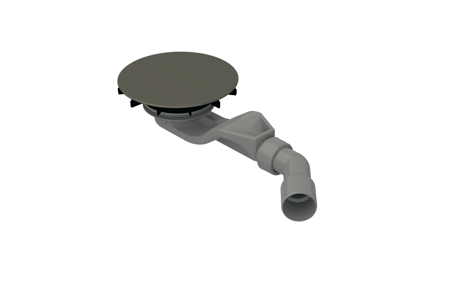 Bette Ablaufgarnitur für Duschwannen „BetteAir“ 30 Modell B524 152 mm in Cacao Bette Ablaufgarnitur für Duschwannen „BetteAir“ 30 Modell B524 152 mm in Cacao