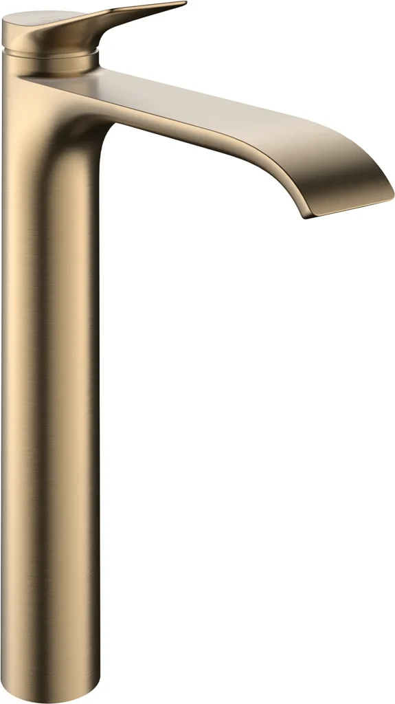 Hansgrohe Vivenis Einhebel-Waschtischmischer 250 CoolStart, Brushed Bronze, Ausladung 191 mm, Auslaufhöhe 251 mm