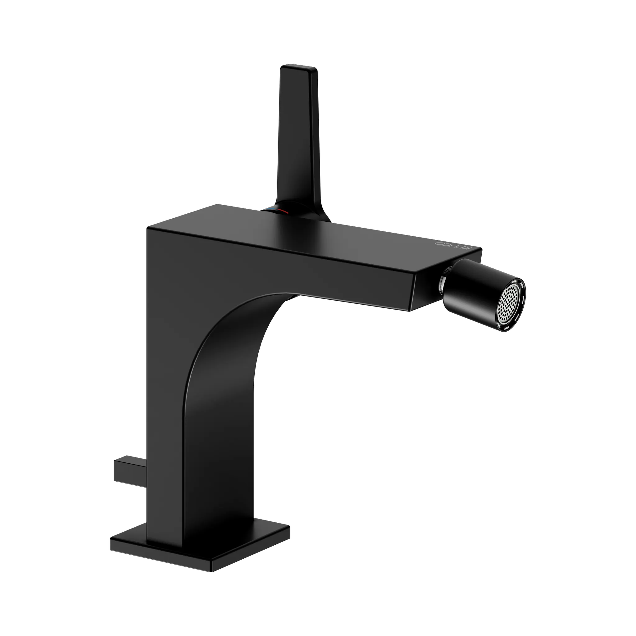 Einhebel-Bidetmischer E11 51109, m.Ablaufgarnitur, schwarz-matt Einhebel-Bidetmischer E11 51109, m.Ablaufgarnitur, schwarz-matt