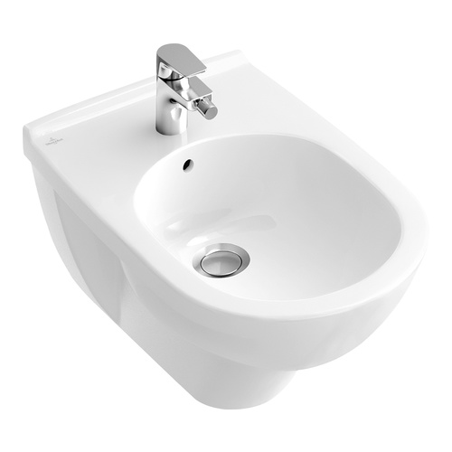 Villeroy & Boch Wand-Bidet „O.novo“ wandhängend 360 × 560 × 320 mm in Weiß Alpin Villeroy & Boch Wand-Bidet „O.novo“ wandhängend 360 × 560 × 320 mm in Weiß Alpin