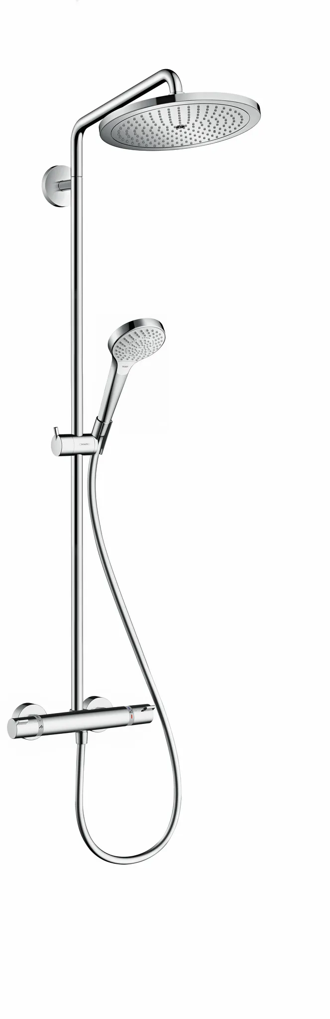 Hansgrohe Croma Select S Showerpipe 280 1jet mit Thermostat, Chrom Hansgrohe Croma Select S Showerpipe 280 1jet mit Thermostat, Chrom