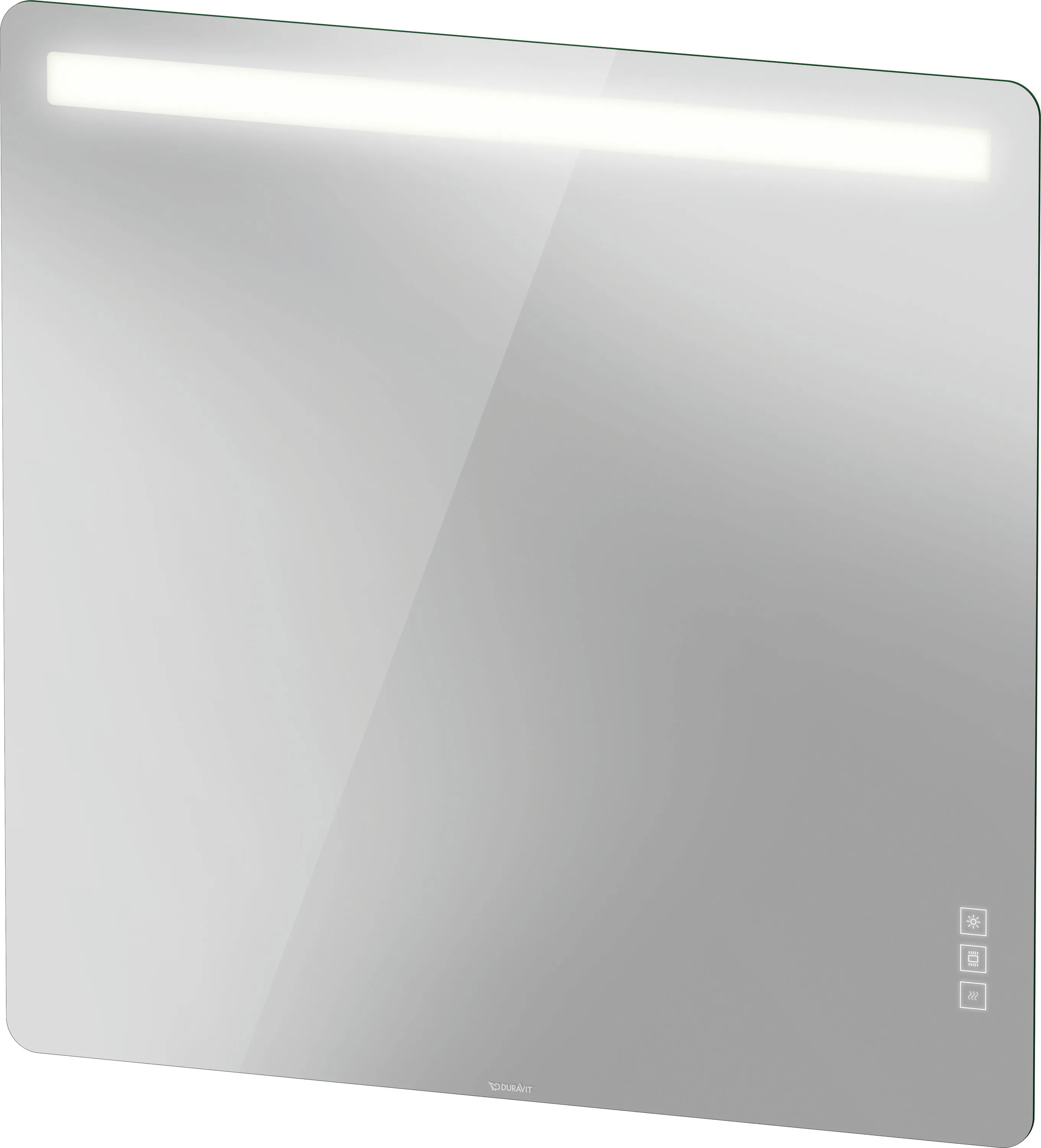 Duravit Spiegel „Luv“ 120 × 120 cm in in Frontfarbe