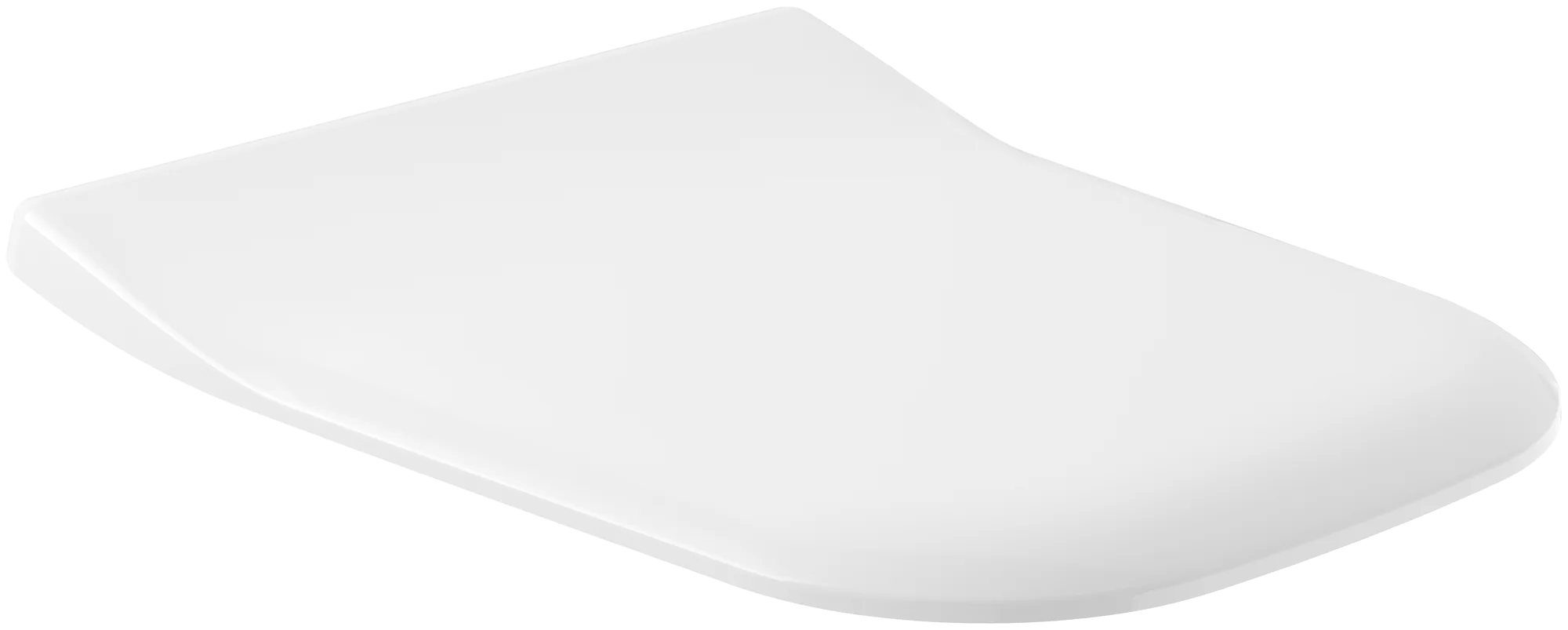 Villeroy & Boch Joyce WC-Sitz SlimSeat 9M62S1, oval, Weiß Alpin Villeroy & Boch Joyce WC-Sitz SlimSeat 9M62S1, oval, Weiß Alpin