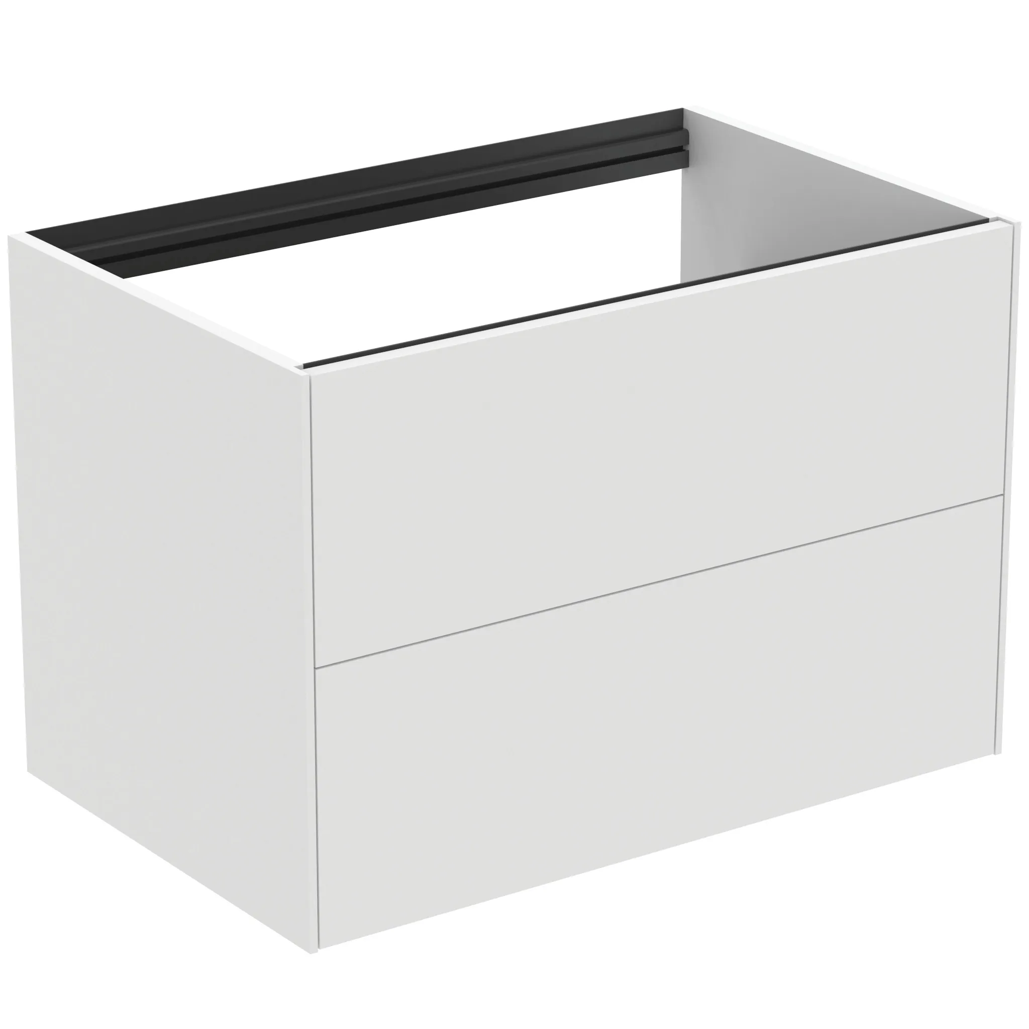 Ideal Standard Waschtischunterschrank Conca, 2 Auszüge, ohne Platte, 800x505x540mm, Weiß Ideal Standard Waschtischunterschrank Conca, 2 Auszüge, ohne Platte, 800x505x540mm, Weiß