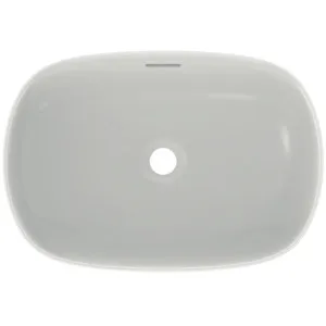 Waschbecken „Linda-X“ 55 × 38 × 15,5 cm in Seidenweiß Waschbecken „Linda-X“ 55 × 38 × 15,5 cm in Seidenweiß