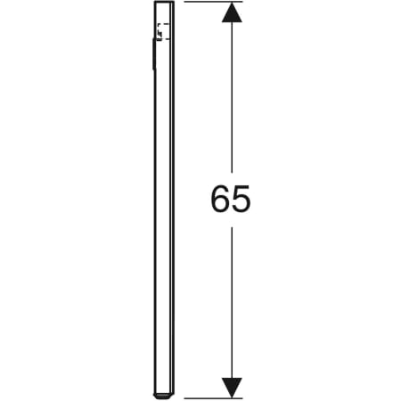 Geberit Option Square Lichtspiegel Beleuchtung beidseitig, Aluminium gebürstet, 120x65x3 cm Geberit Option Square Lichtspiegel Beleuchtung beidseitig, Aluminium gebürstet, 120x65x3 cm