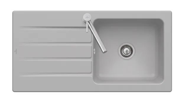 Villeroy & Boch Einbau-Küchenspülbecken „Architectura“ 60 1000 × 510 × 220 mm in Snow White