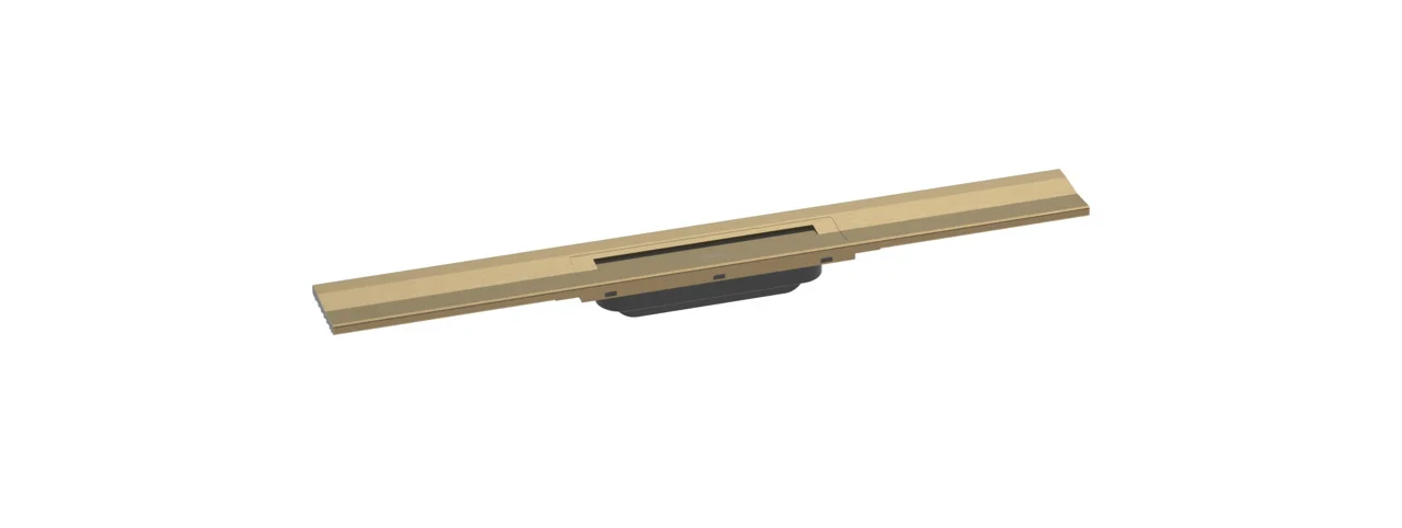 Hansgrohe RainDrain Flex Duschrinne 700 mm, wandangebunden, Brushed Bronze, höhenverstellbar um 10 mm, bis zu 60 l/min Ablaufleistung Hansgrohe RainDrain Flex Duschrinne 700 mm, wandangebunden, Brushed Bronze, höhenverstellbar um 10 mm, bis zu 60 l/min Ablaufleistung