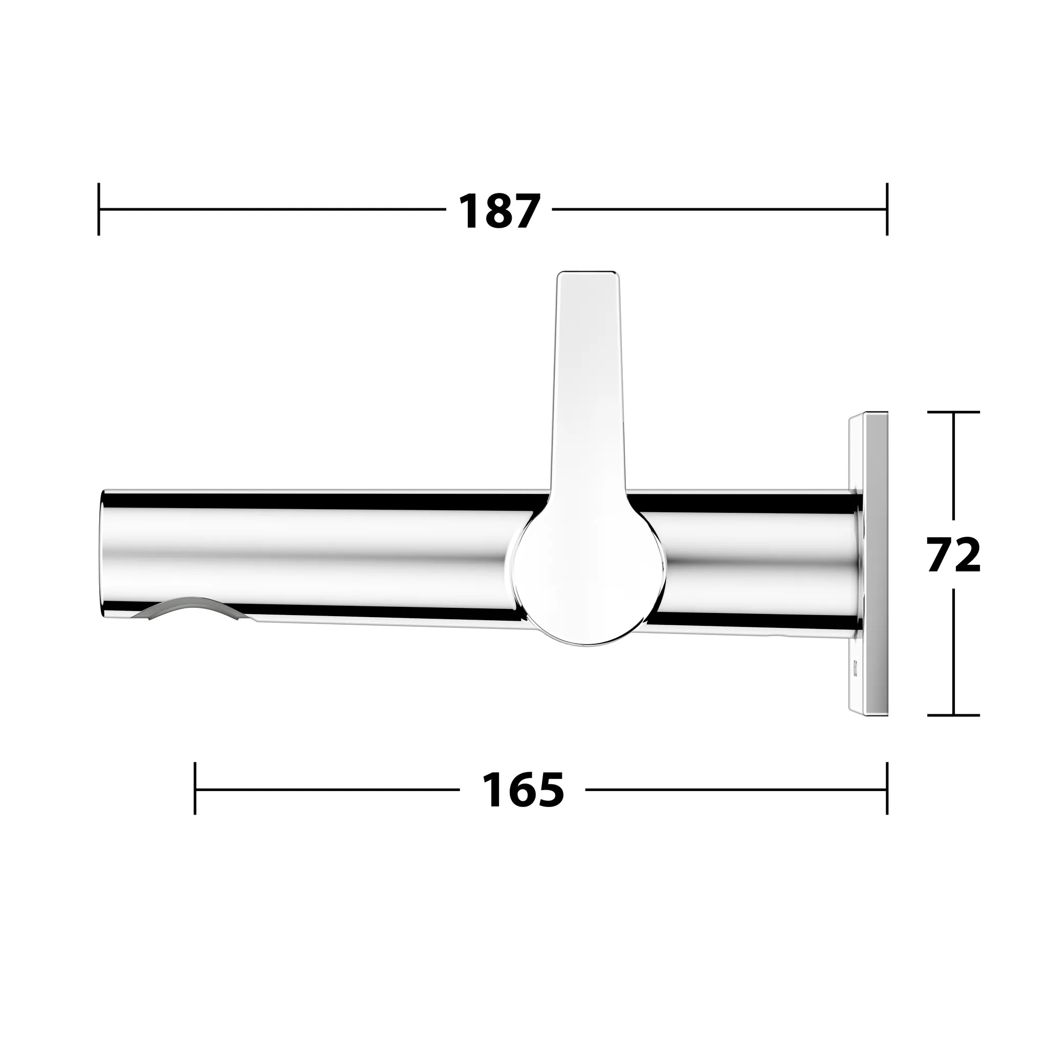 KEUCO EDITION 11 Einhebel-Waschtischmischer Unterputz 1 Loch verchromt