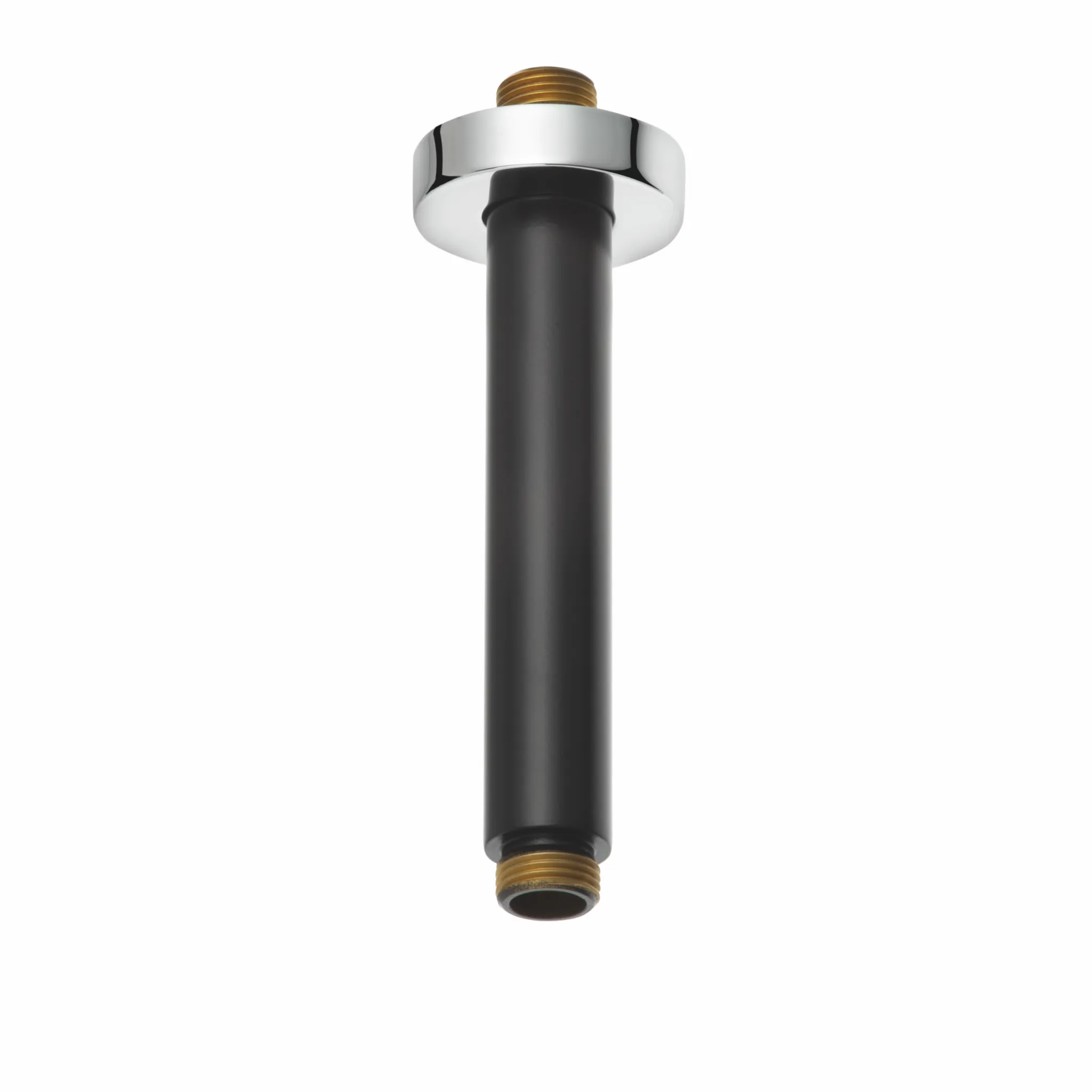 A-QA Deckenauslass 150 mm mattschwarz/chrom