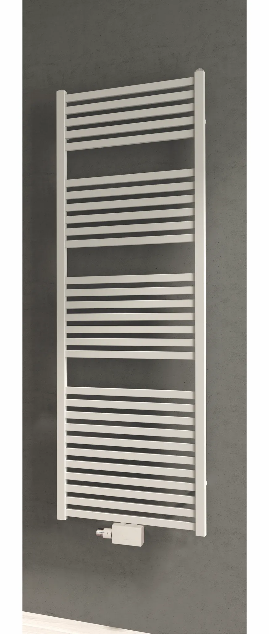 BEMM Design-Heizkörper „Mido Q“ 73 × 121,6 cm in Schwarz samtmatt