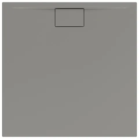 Villeroy & Boch quadrat Duschwanne „Architectura MetalRim“ 100 × 100 cm ohne Oberflächenbeschichtung, in Brown