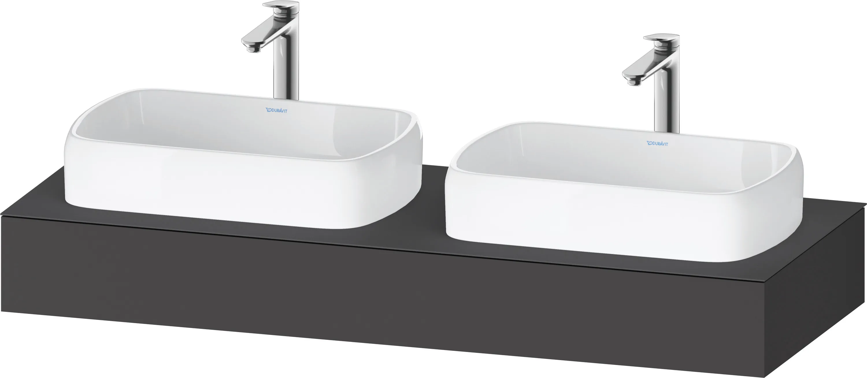Duravit Konsole „Qatego“ in Graphit Matt Duravit Konsole „Qatego“ in Graphit Matt