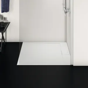 Ideal Standard Duschwanne „UltraFlatSi.life“ 90 × 100 cm in Carraraweiß