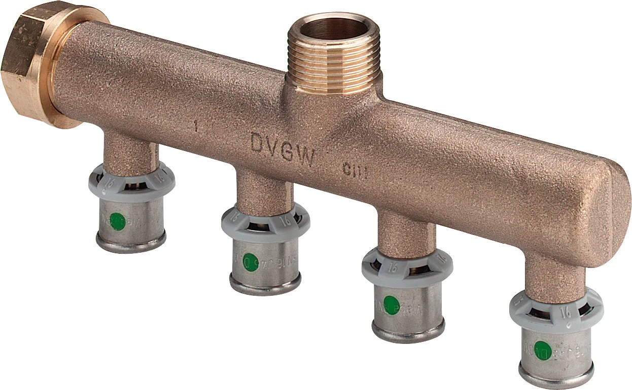 Viega „Sanfix P“ Verteiler 4-fach Viega „Sanfix P“ Verteiler 4-fach
