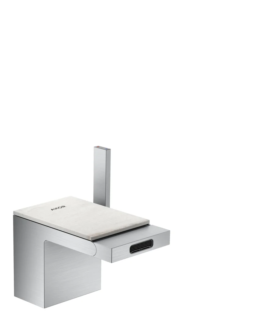 Hansgrohe AXOR MyEdition Platte 117 mm Marmor Lasa Covelano Vena Oro abnehmbar