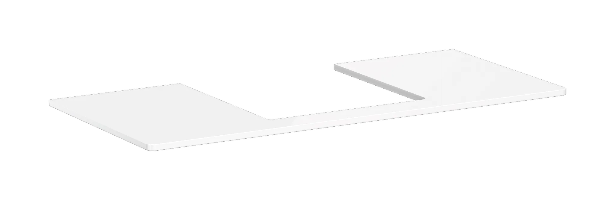 Hansgrohe Xelu Q Konsole 1180⁄550, Weiß Hochglanz Hansgrohe Xelu Q Konsole 1180⁄550, Weiß Hochglanz