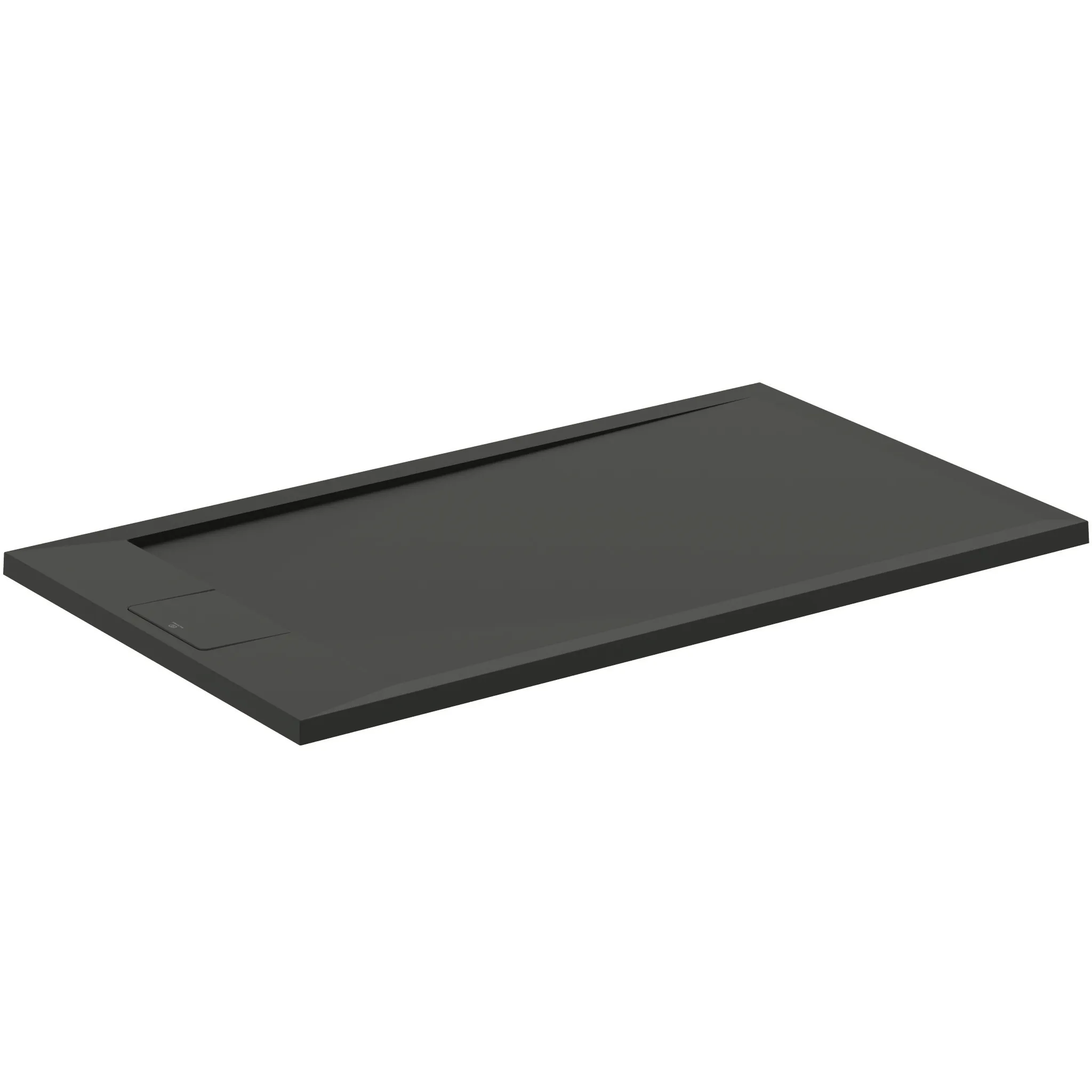 Ideal Standard Rechteck-Brausewanne Ultra Flat S i.life 1200x700x30mm Schiefer