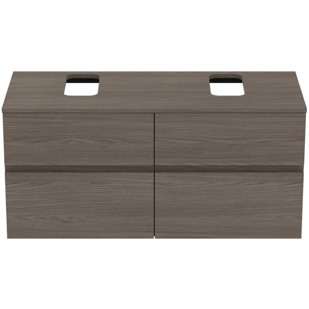 Ideal Standard Waschtischunterschrank „Finesse“ 120,2 × 55,8 × 50,5 cm Ulme dunkel Ideal Standard Waschtischunterschrank „Finesse“ 120,2 × 55,8 × 50,5 cm Ulme dunkel
