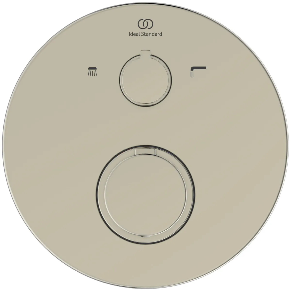 Ideal Standard Ceratherm T100 A5816GN Armaturen BUILT-IN Atelier Collections Silver Storm